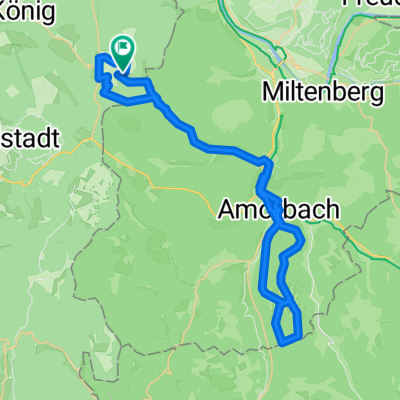 Vielbrunn - Amorbach - Beuchen - Amorbach - Ohrnbach - Vielbrunn