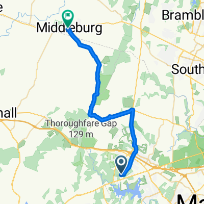 From Gainesville to Middleburg