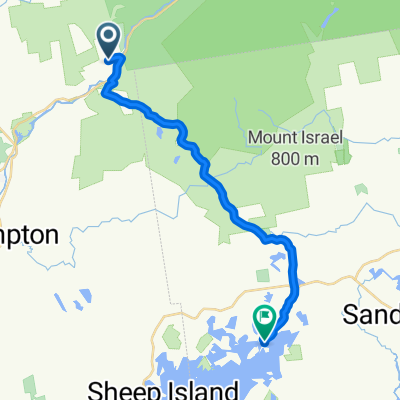 Upper Mad River Road to Long Point Road