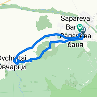 Route to Sapareva Banya