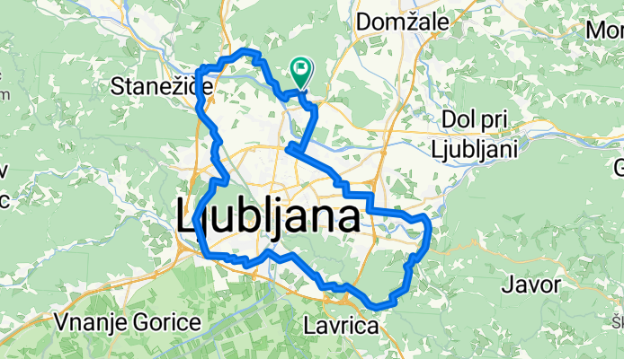 Črnuče-Vič-Orle-Črnuče