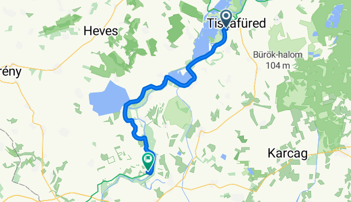 Tiszafüred - Nagykörű 4.nap