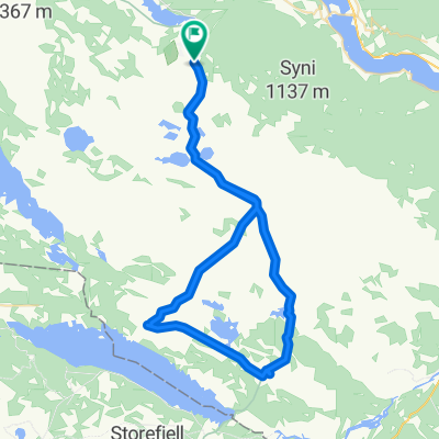 Valtjednvegen, Røn to Valtjednvegen, Røn