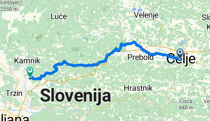 Celje - Radomlje