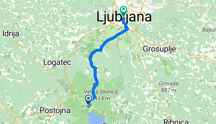 Borovnica - Ljubljana