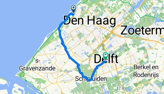 Dr Lelykade, Den Haag naar Cameretten, Delft