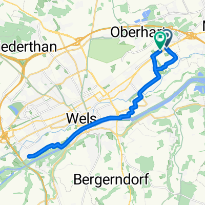 Saarstraße, Wels nach Saarstraße, Wels