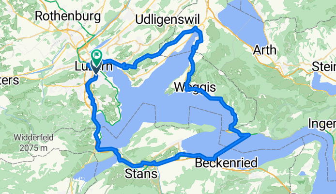 Route in Lucerne