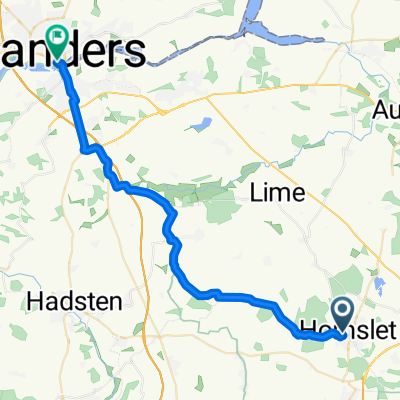 Rytterparken, Hornslet to Hospitalsgade, Randers C