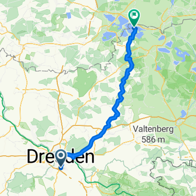 2025 Tag 01 Von Dresden bis Elsterheide