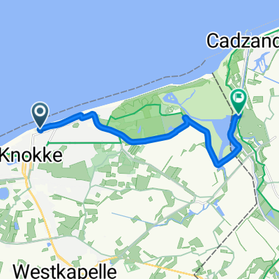 Zeedijk-Knokke, Knokke-Heist naar Kanaalweg, Retranchement