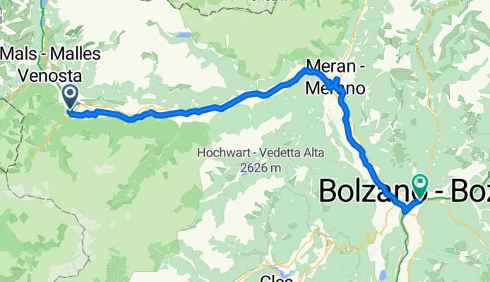 Prad am Stilfserjoch - Bozen
