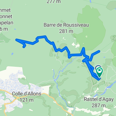 Pont du Gratadis, Saint-Raphaël to Pont du Gratadis, Saint-Raphaël