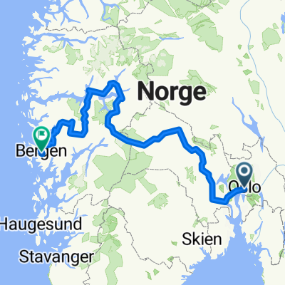 Partie 2.2 Oslo - Bergen