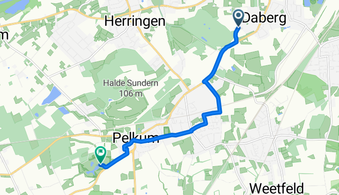 Route in Hamm