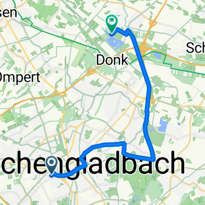Knopsstraße nach Bettrather Dyck