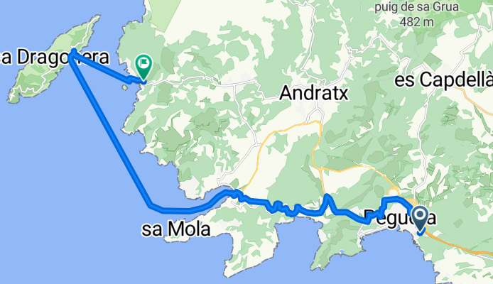 Carrer de Jacinto Benavente, Calvià nach Avinguda de Jaume I, Andratx