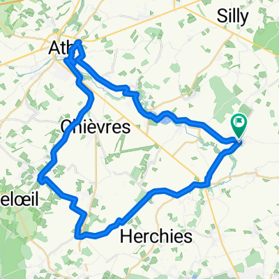 Rue de Cambron, Lens to Rue de Cambron, Lens