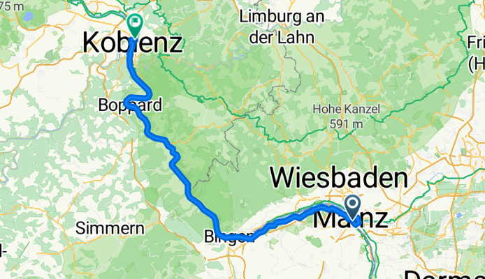 Oberdiebach - Weißenthurm