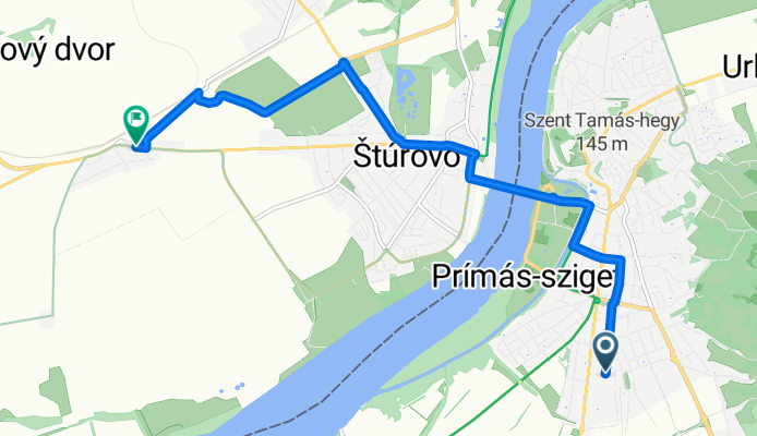 Esztergom - Štúrovo Bahnhof
