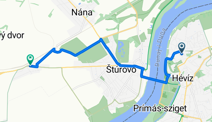 Esztergom - Sturovo Train