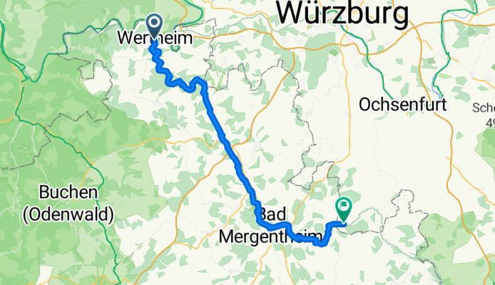 Von Wertheim bis Tauberrettersheim