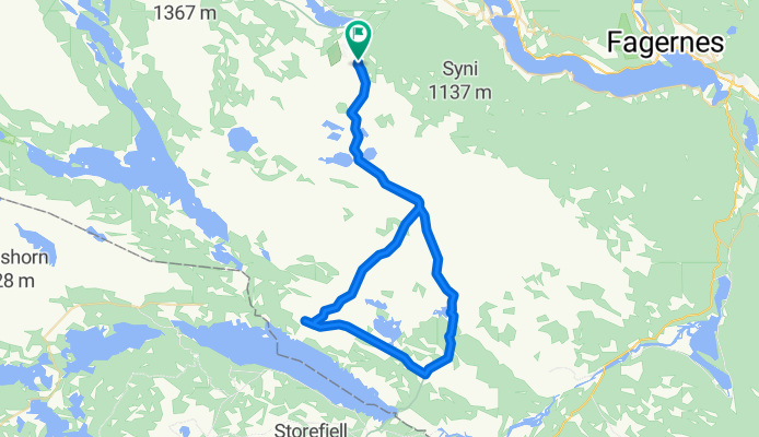 Valtjednvegen, Røn to Valtjednvegen, Røn