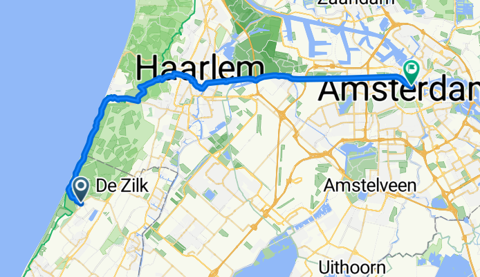 Von Noordwijk bis Amsterdam