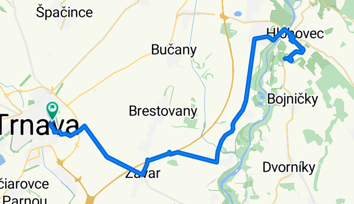 Vladimíra Clementisa, Trnava až Vladimíra Clementisa, Trnava