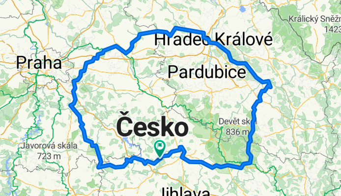 Route in Kejžlice