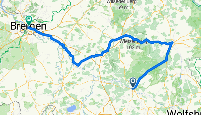 Von Celle bis Bremen über Uelzen Munster Walsrode