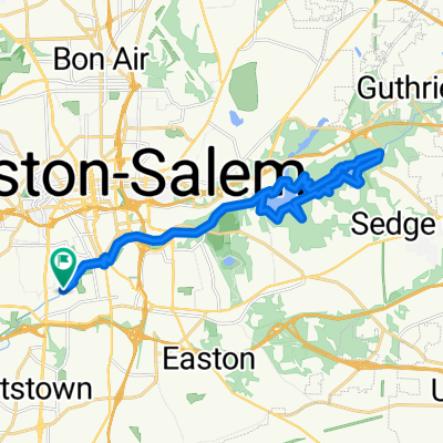 South Central, Winston-Salem to South Central, Winston-Salem