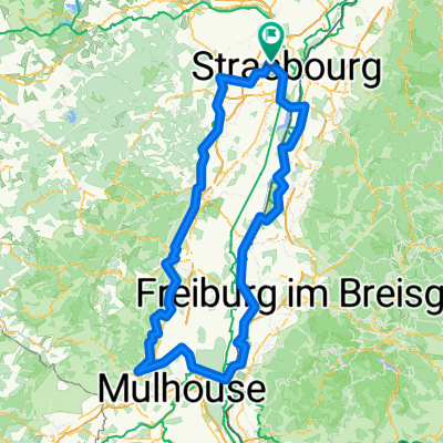 Véloroute du Vignoble d'Alsace