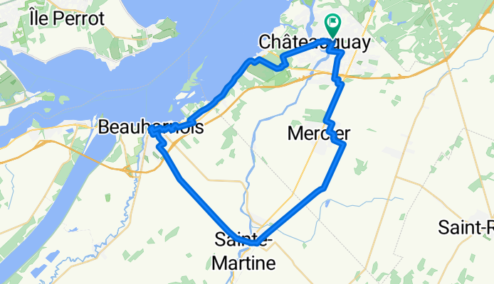 Route to Agora - Châteauguay, QC