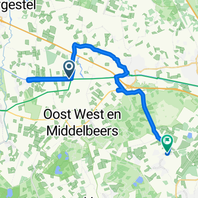 Kanaaldijk Zuid, Oost-West-en Middelbeers naar 't Dekske, Wintelre