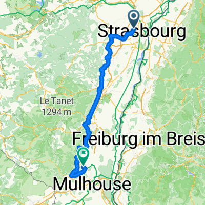 Véloroute du Vignoble d'Alsace