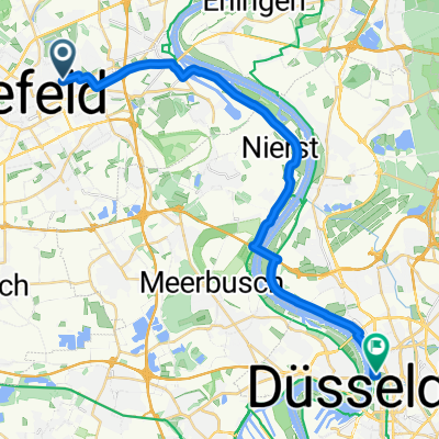 Krefeld - Dusseldorf