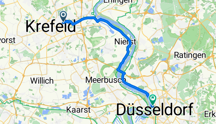Krefeld - Dusseldorf