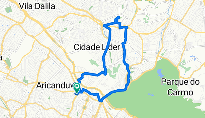 De Rua Doresópolis a Rua Doresópolis