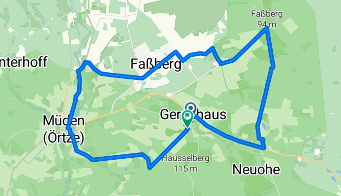 Gerdehaus 1A nach Gerdehaus 1A