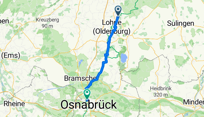 Driverstraße, Vechta to Bramscher Straße, Osnabrück