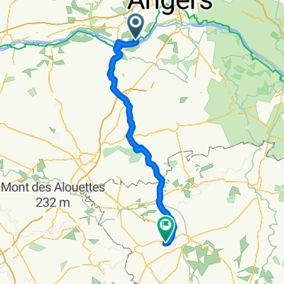 Day 5 - La Possoniere to  Revaudiere