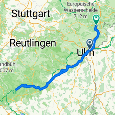 von Donaueschingen nach Heidenheim über Ulm