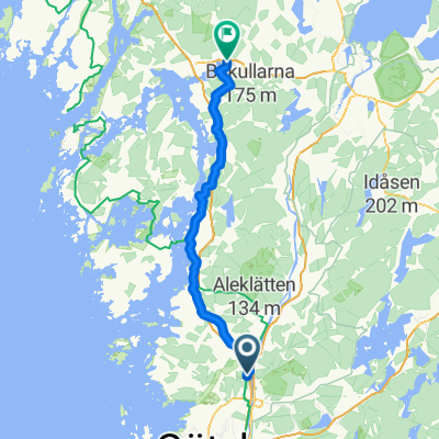 Svankällevägen, Kungälv a Västerlånggatan, Uddevalla