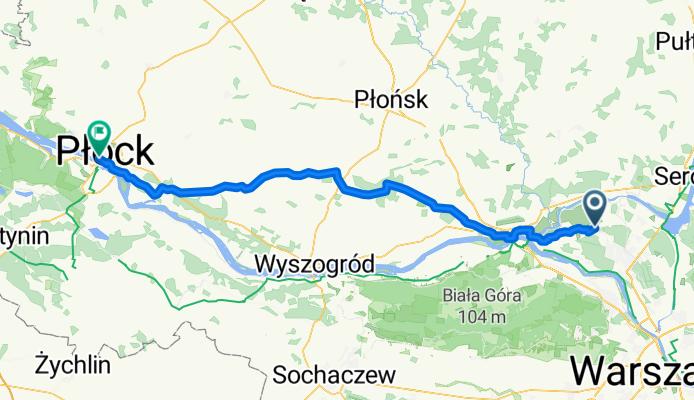 Nowodworska, Olszewnica Nowa to Grodzka, Płock