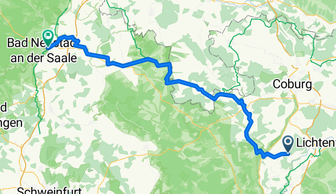 Staffelstein - Bad Neustadt an der Saale