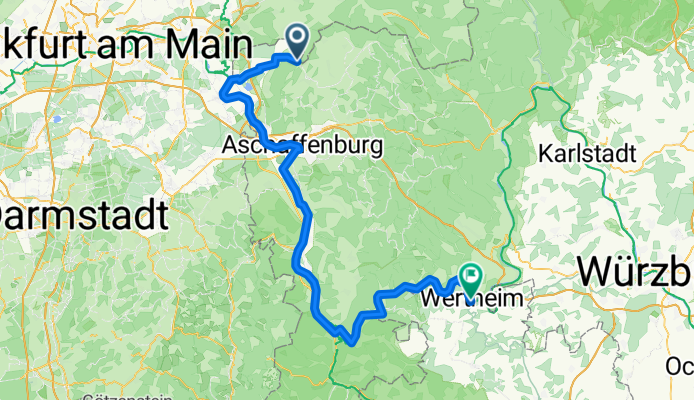 Mömbris - Wertheim am Main