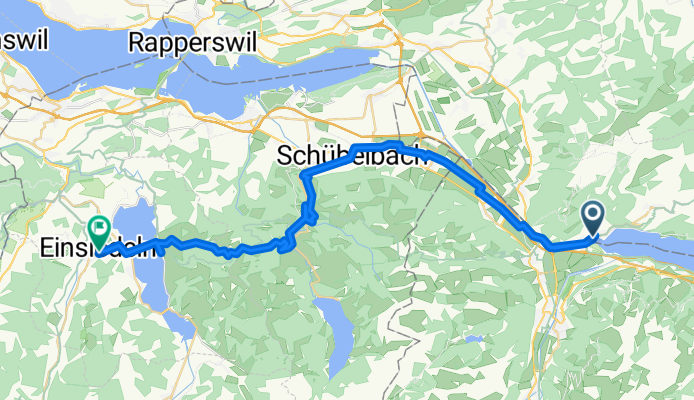 Mountainbike Weesen-Einsiedeln