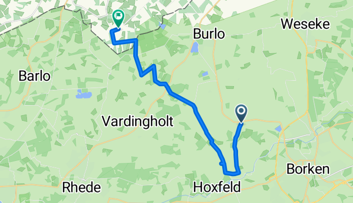 Borkenwirthe naar Brandenweg
