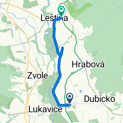 Bohuslavice, Bohuslavice do náměstí Hrdinů, Leština